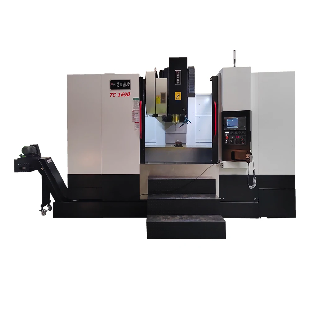 Китай завод cnc вертикальный обрабатывающий центр с ЧПУ машины TC-1690 характеризующийся высокопрочными конструкциями фрезерный станок Vmc