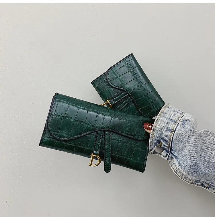 Custom Men Designer Luxury Metal Card Holder Smart Leather Key Wallet For Women Fashionable