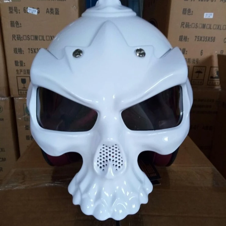 YM-629S-GT 2017 new product unique ghost motorcycle helmets  personalized yema motorcycle helmets