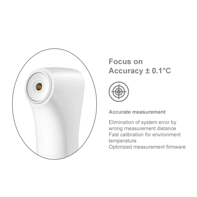 Hot sale digital infrared body thermometer non contact easy operation household portable backlight LCD handheld electronic