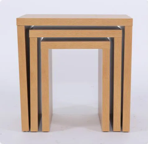 Factory Wholesale Furniture Modern Restaurant Wooden Stackable Dining Chairs with Different Size