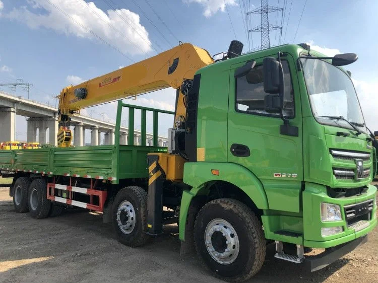 Factory Price 26Ton Telescoping Boom Loading Truck Mounted Crane 25Ton GSQS250-4
