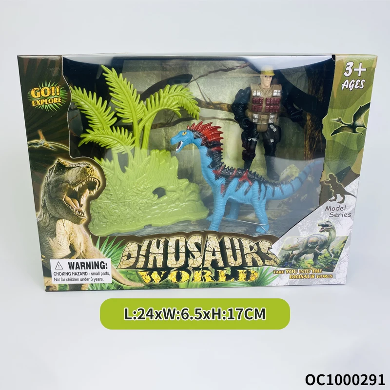 Kids Role Play Wholesale Hard Plastic Dinosaur Model Action Figure Toys