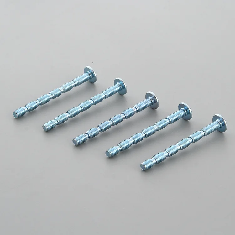 Wholesale M4 M5 M6 Phillips Pan Head Connecting Bamboo Shaped Screw For Door Handle