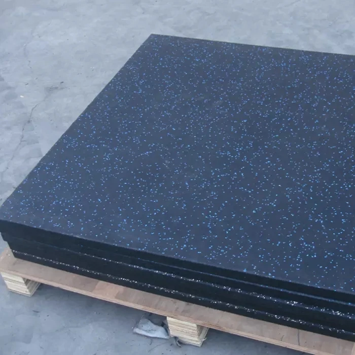 Floor Mat Sound Proof GYM Floor Mat Fitness Center Rubber Indoor Black Yellow Green Red Blue Flat Color