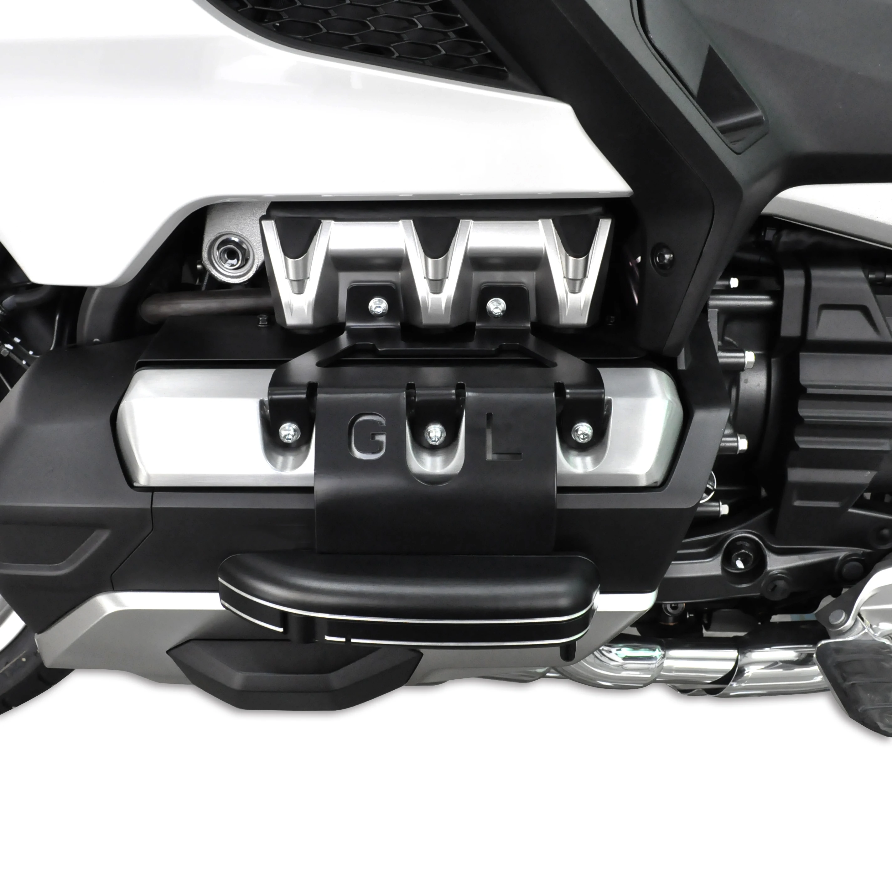 Motorcycle Diver Aero Flip-Out Highway Pegs  Footrest Foot Pegs  FOR HONDA GOLD WING GL1800 GL1800B F6B 2021 Black