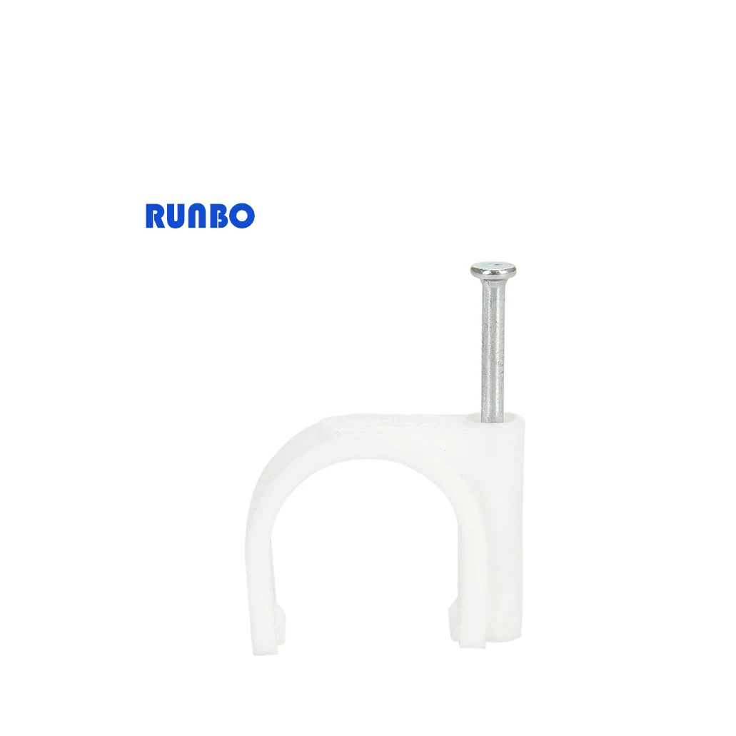 High Quality Corrosion And Cold Resistance Cable Lashing Clamp Nail Cable Clamp