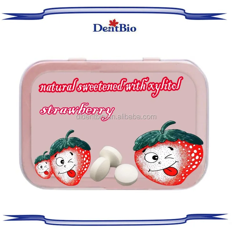 Halal 15g One Tin Sugar Free Mints Candy Factory Customized Packaged Production Sugar Free Mints