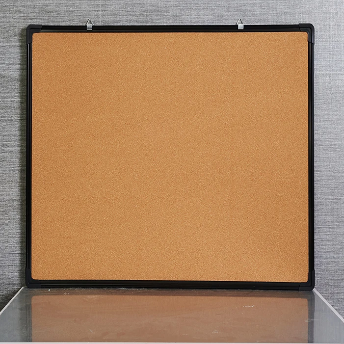 Black frame whiteboard multi-size combination cork yellow board