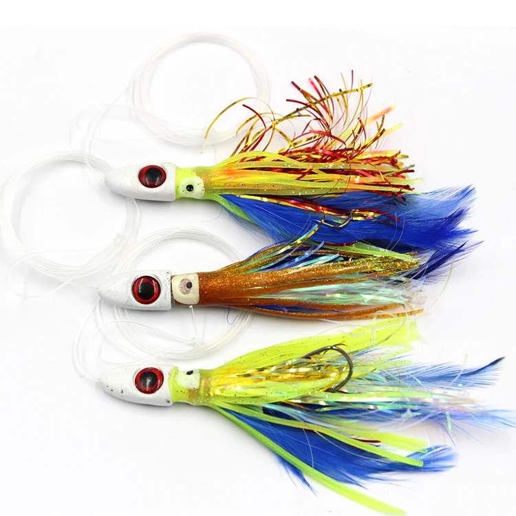Selco Calmar Leurre Souple Осьминог Jig Head Мягкие кальмары приманки 4 см Peche морской Троллинг рыболовные Летающая приманка для рыбы