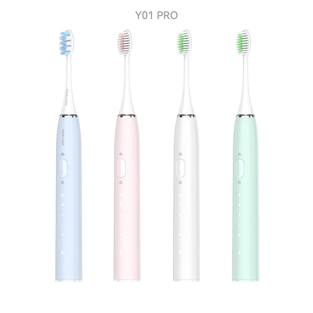 Wholesale Waterproof Ipx7 Level Adult Travel Cheap Bulk Customize Sonic electric toothbrush pressure sensor