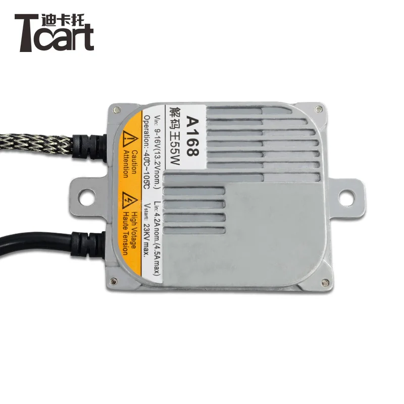 Tcart auto lighting system A168 12V 55w car Xenon lamp ballast Xenon lamp 0.1 seconds quick start ballast 55w hid ballast canbus