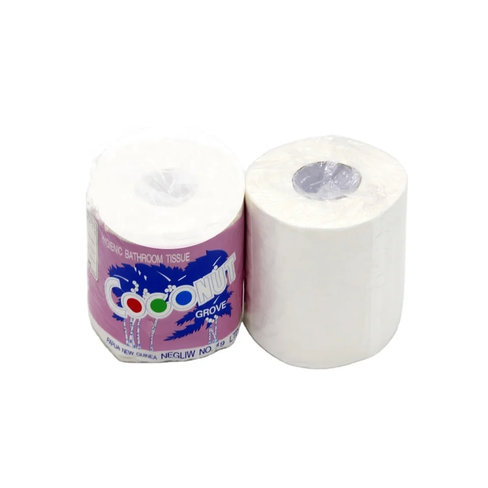 High Quality Factory Wholesale Individual Packing Roll Paper 100% Virgin Wood Pulp Custom Embossing Toilet Tissue Household