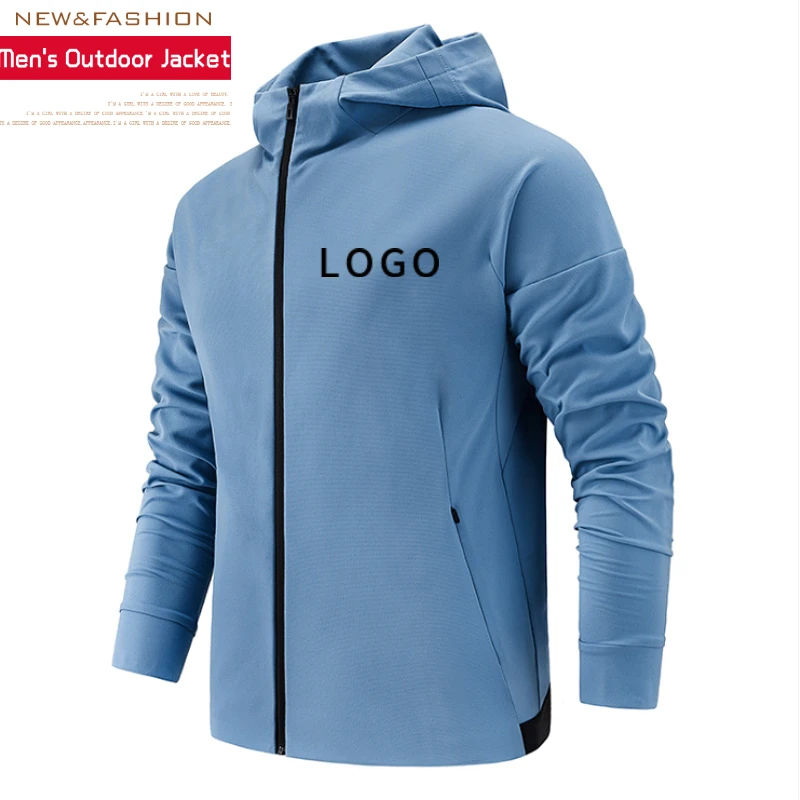 OEM LOGO Outdoor Wear Ski Mens Softshell Jacket Windbreaker Clothing Black Casual Green Plain Waterproof Customize Sports Jacket