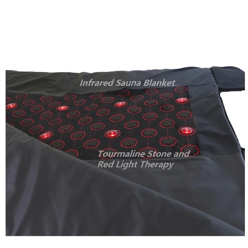 Portable Modern Sauna Blanket Weight Loss Heated Infrared Sauna Blanket with Jade Tourmaline Stone