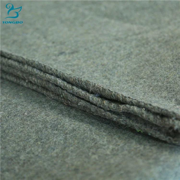 Hot Sale Cheap Wool Blanket with 50% wool and 50% other fiber