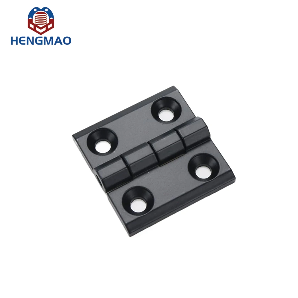 Black Zinc Alloy Hole Heavy Duty Hinge and Screw On Hinge For Cabinet Industrial