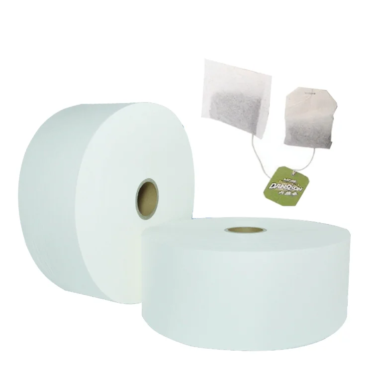 Tea bag fabric tea filter paper raw material ES hot rolling non woven filter fabric for tea bag making