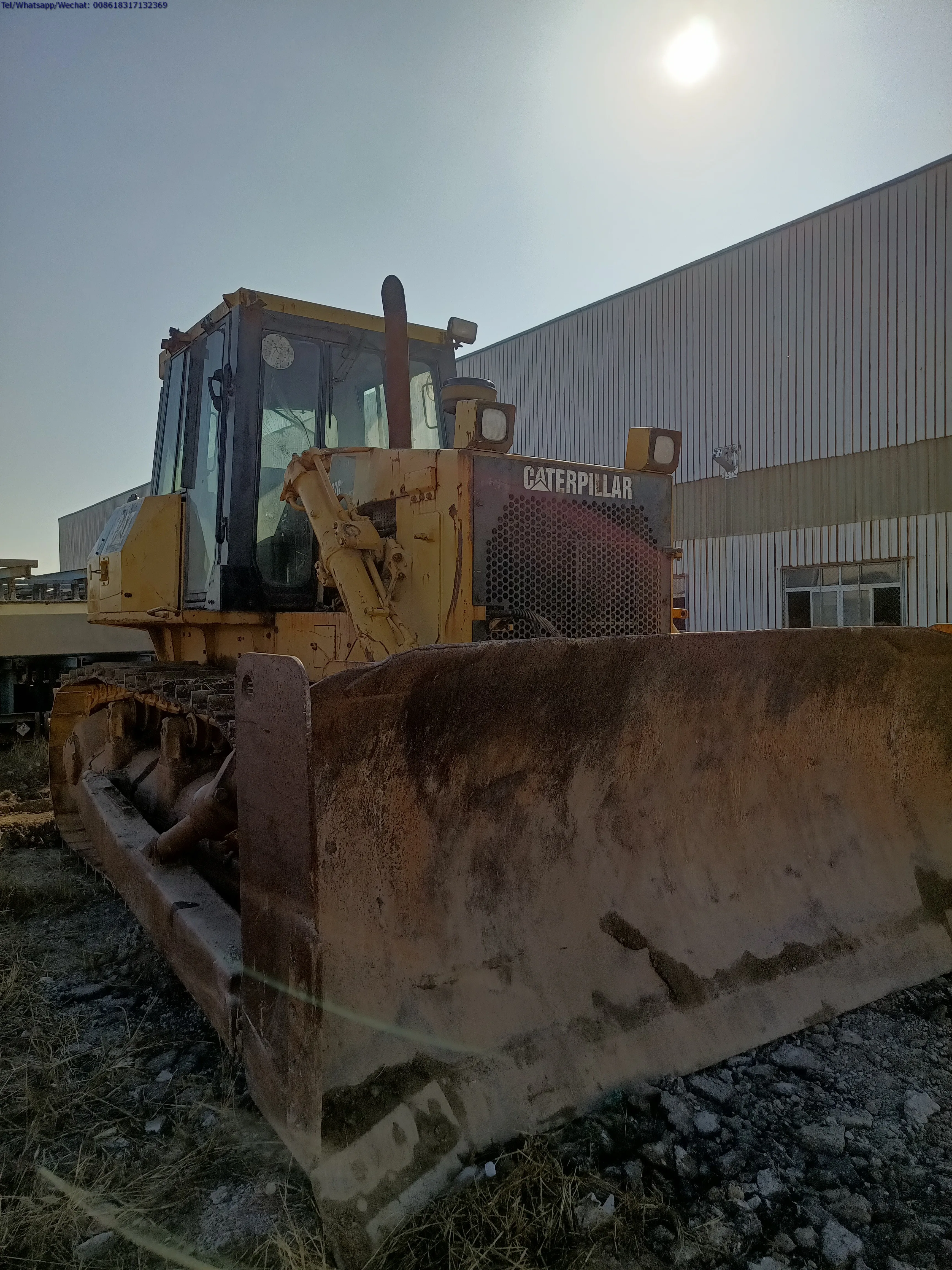 Used Caterpillar D6G D7G D7G2 Crawler Bulldozer Low Price Cat D5M D5N D6D D7R Hydraulic Dozer