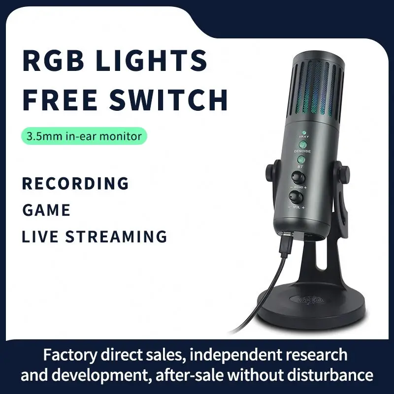 LEIMIC W902 Wholesale Gamer Tlm 103 Magic Sing Karaoke Microphone