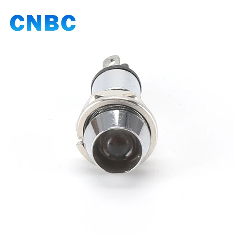 Заводская Продажа металлический красный зеленый желтый 12 В 24 вогнутая головка 220 светодиодный индикатор сигнальная лампа с