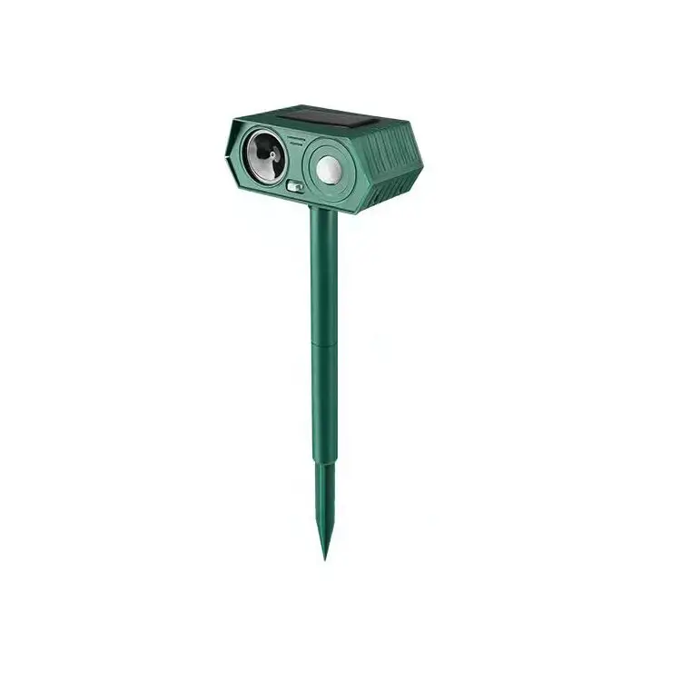 Outdoor Solar Animal Repeller Ultrasonic Cat Repelling Dog Waterproof Infrared Sensor Dog Repeller