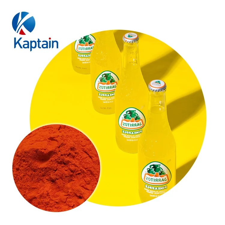 Professional Custom Food Grade Tartrazine Powder In Food Colorants 500G/Canister E102