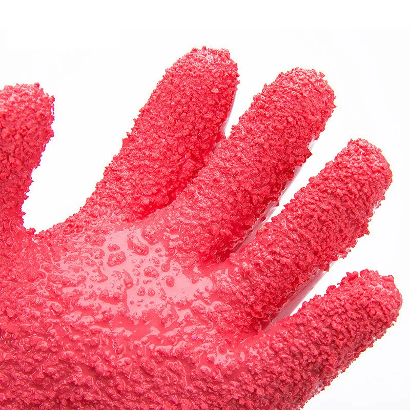 Japan Creative Peeled Potato Cleaning Gloves Kitchen Vegetable Rub Fruits Skin Scraping Fish Scale Non-slip Household Glove