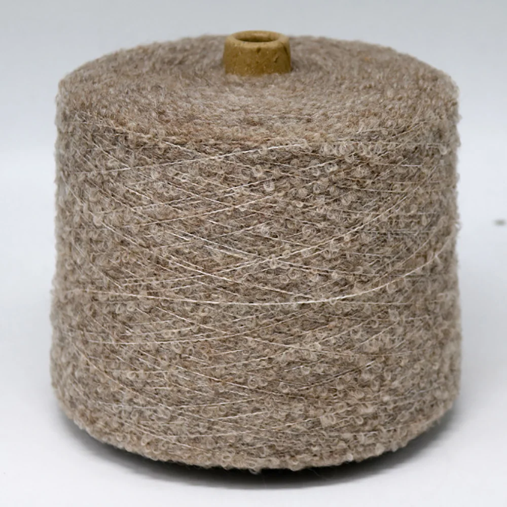 8.5/1 23% Wool & 27% Nylon & 50% Acrylic Wool Blend Core Yarn For Hats Scarf Sweaters