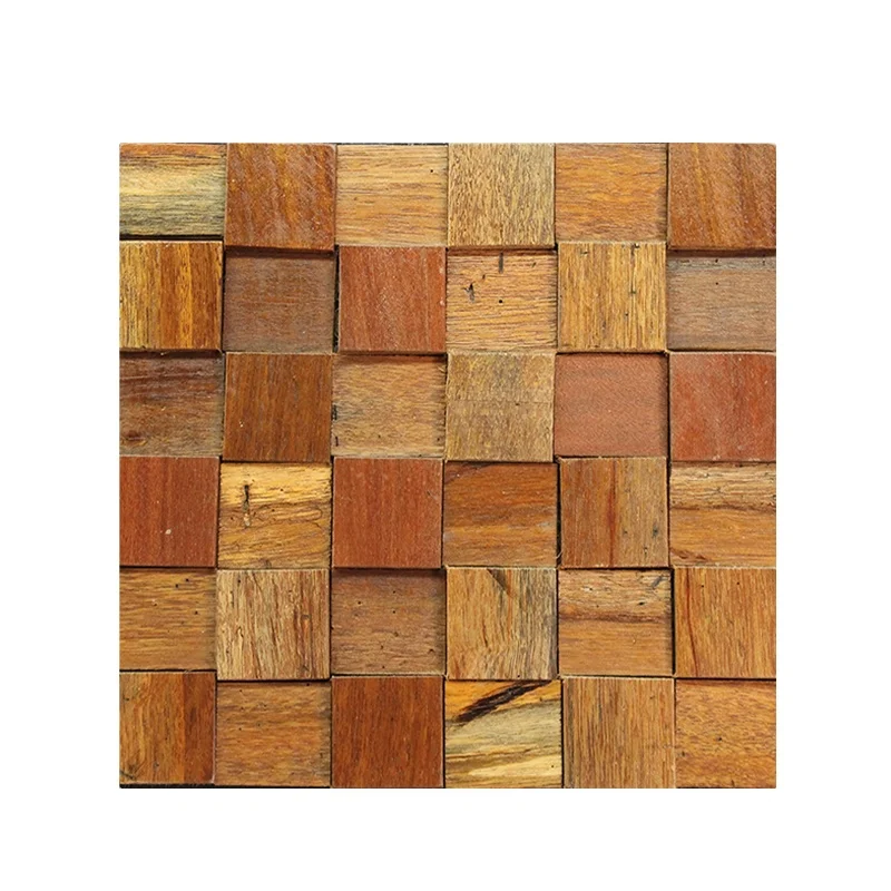 Wall Panel Pattern 25x25 Old Wood Mosaic
