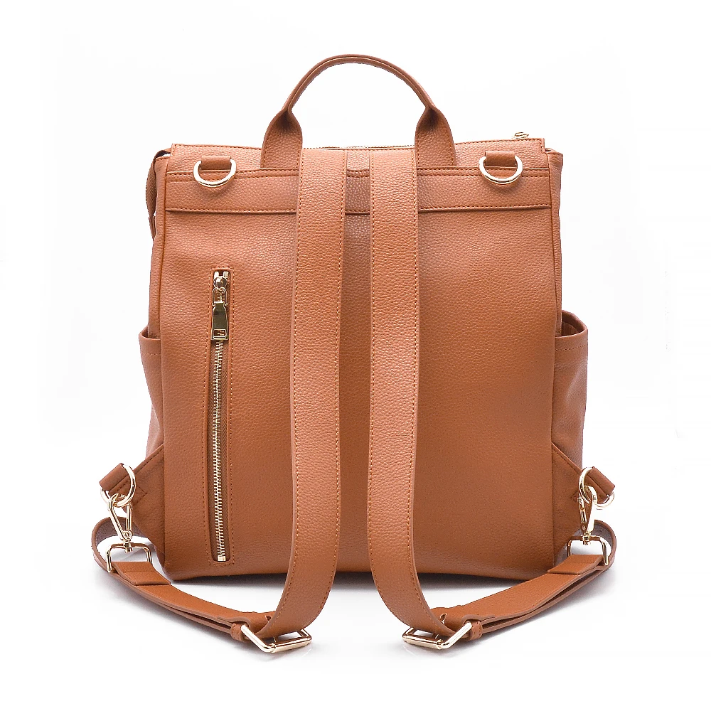 Custom baby diaper bag baby stroller hanging mom backpack travel mommy luxury diaper bags for mother