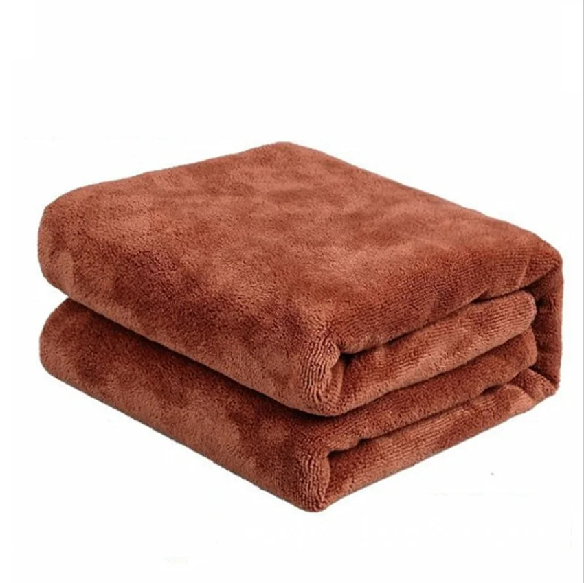 automotive luxury 80 polyester 20 polyamide big size soft water cloth wholesale dry cleaning car wash large microfiber towel