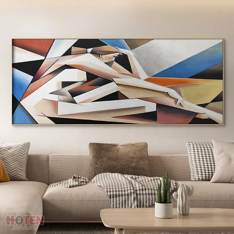 100% Real Hand Painted Modern Home Wall Decoration Art Canvas Oil Painting, nude Woman Female Girl Canvas Oil Painting