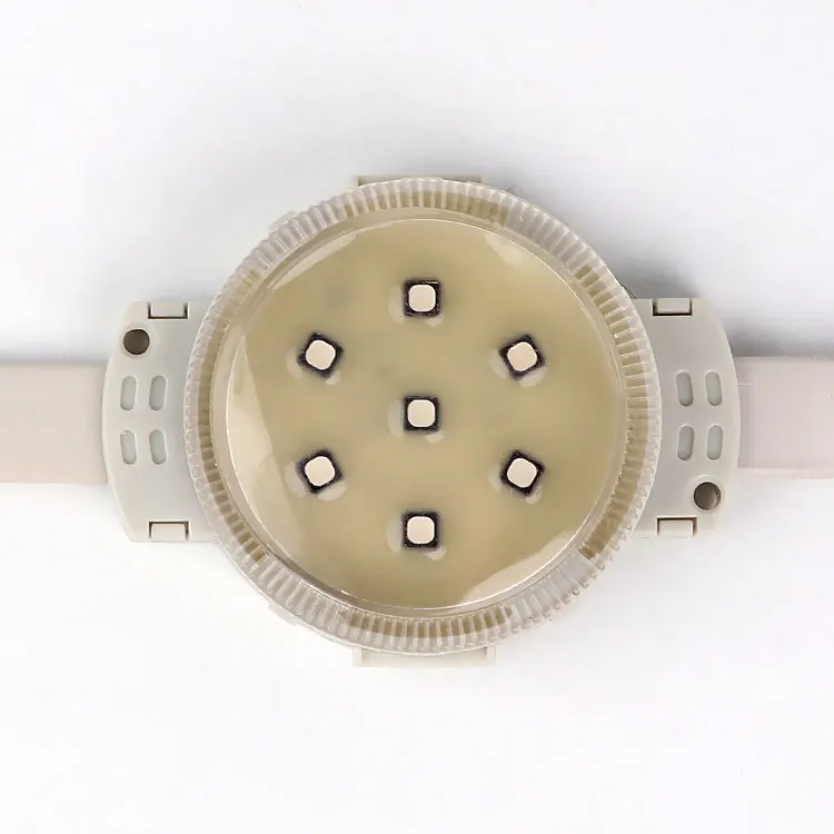 Facade Display Programming Pixel Light 24V Digital Media Led Dot Module 50mm Rgb Point Pixel Led Strings