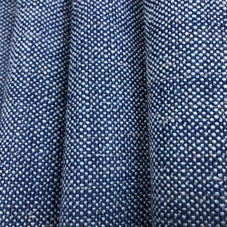 Made to order 97% polyester 3% linen indian hemp upholstery fabric luxury design