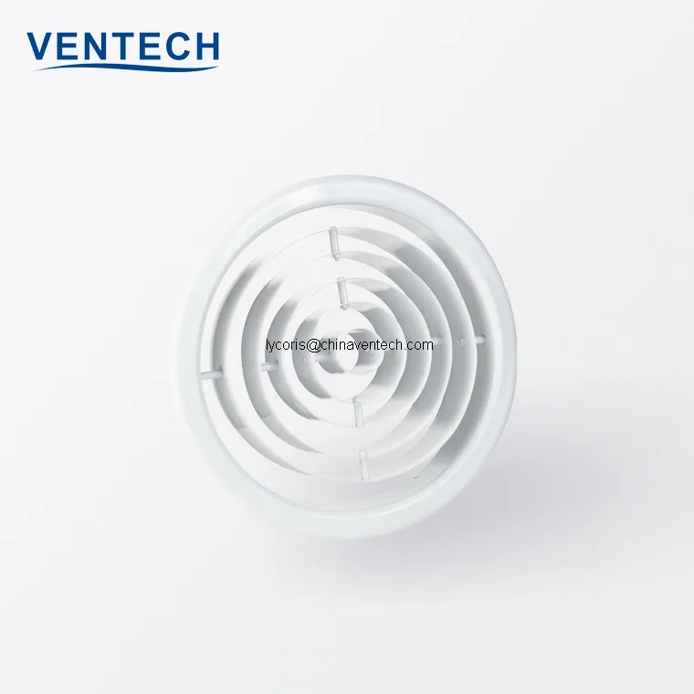 ring type ventilation diffuser jet nozzle ring diffuser aluminum round ceiling air diffuser