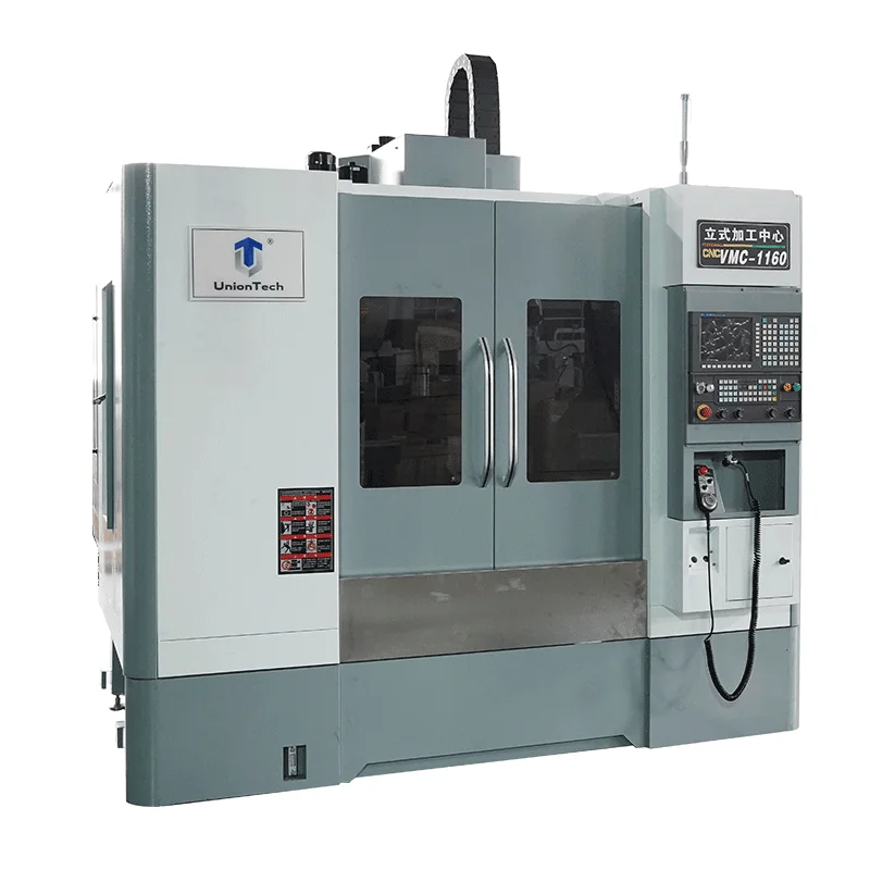 VMC1160 GSK Control System Automatic Equipped 3 Axis 4 Axis 5 Axis Vertical Milling Machine Center