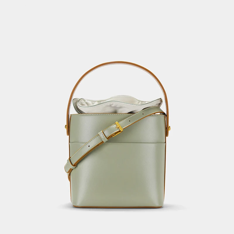 Female 2021 new European and American bag fashion PU shoulder ladies bucket bag Hand factory wholesale