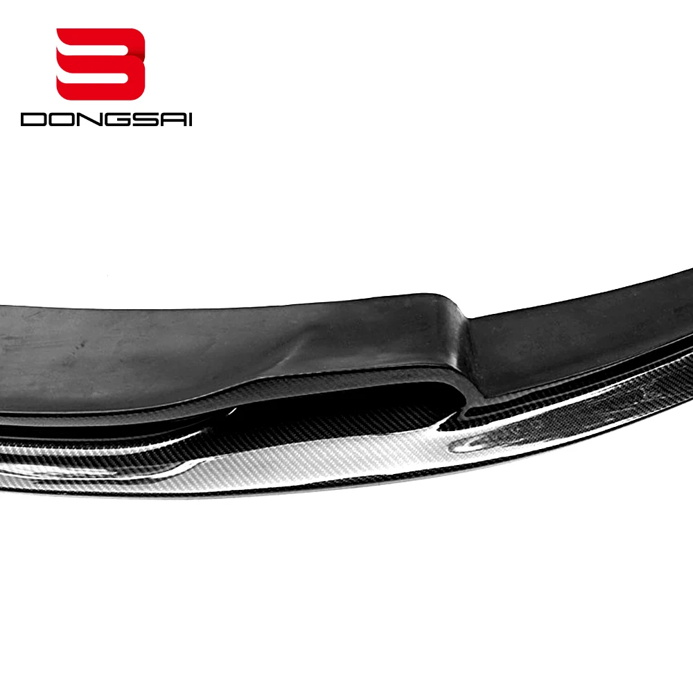 V Style Carbon Fiber Chin Spoiler Front Lip Bumper Winglet Splitter for BMW 3 Series F30 M Sport M Tech 2012-2019