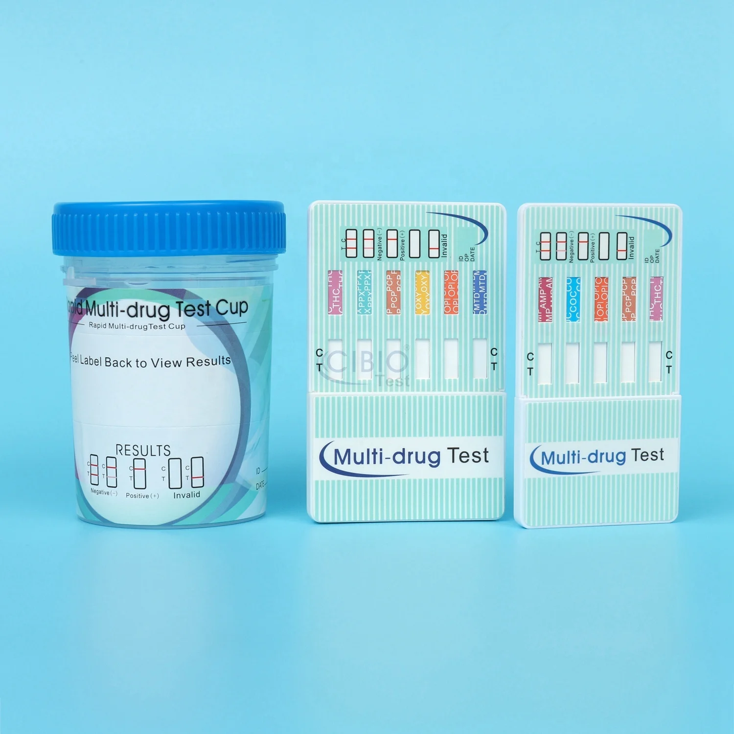 510(k) cleared for OTC use Drug substance Abuse test dipcard For AMP BUP COC OPI BZO
