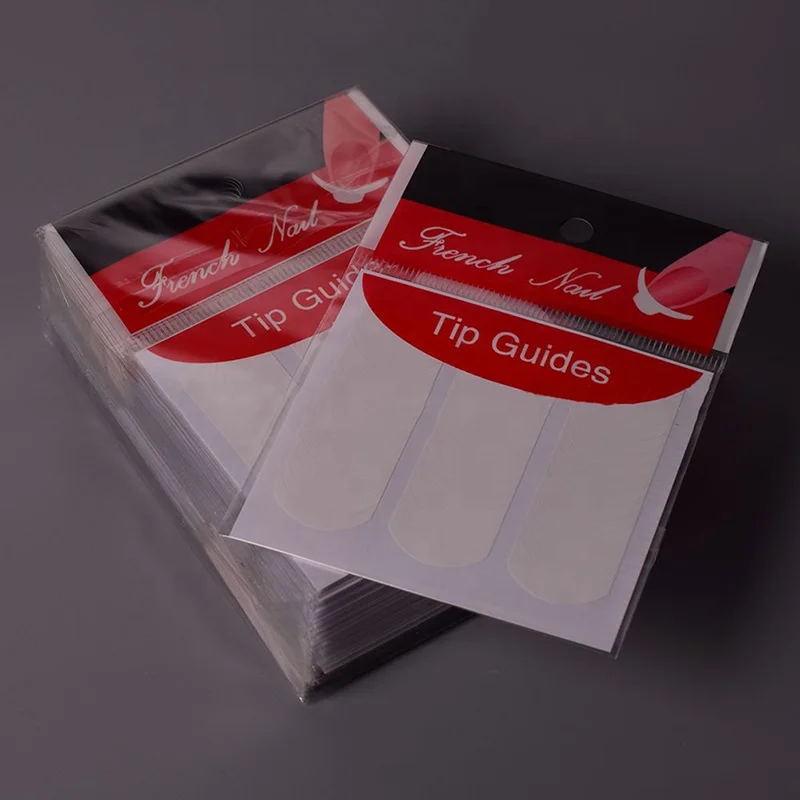 Manicure French Smile Striping Line Tape Tip Guides Pedicure DIY Nail Art Stickers For UV Gel Decal