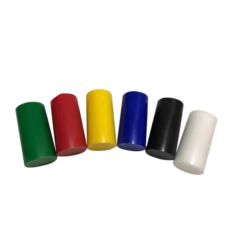 Manufacturers blue pom plastic rod wholesale high hardness color POM polyformaldehyde bar