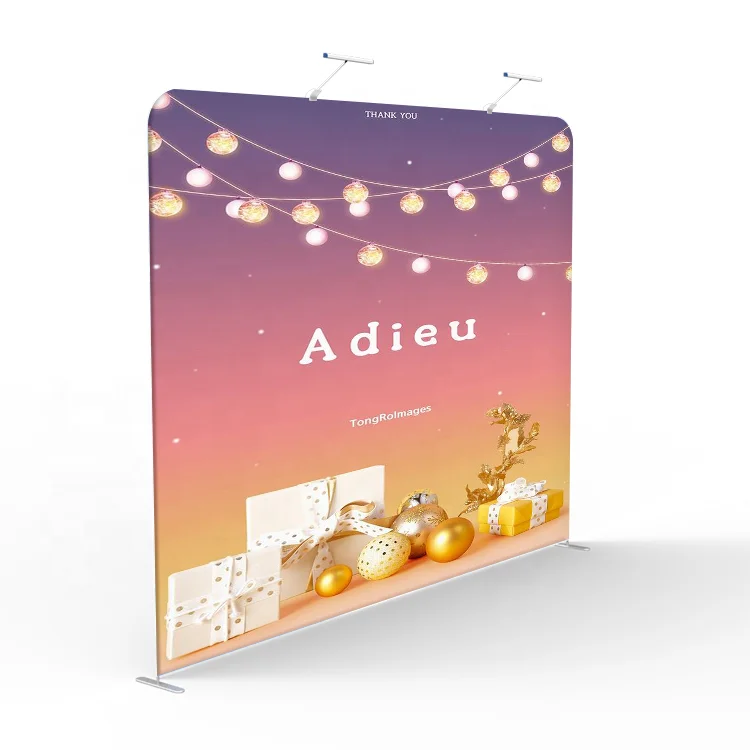 Пользовательские баннеры с логотипом и стендом Цифровая печать фон для деятельности