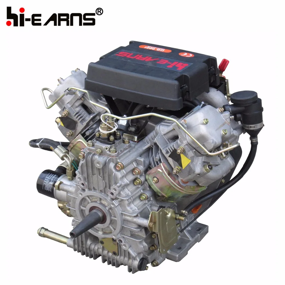Двухцилиндровый 840 с воздушным охлаждением 20hp дизельный двигатель