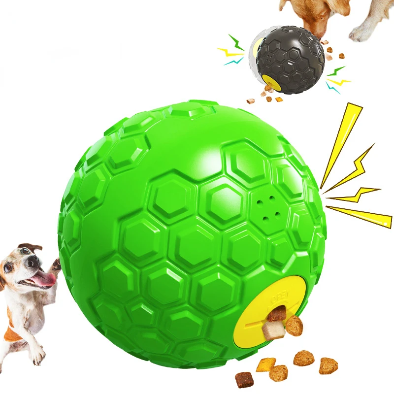 SJZ Pet Supplies Factory Wholesale Company New Explosive New Screaming Ball Dog Educational slow feeder Toys