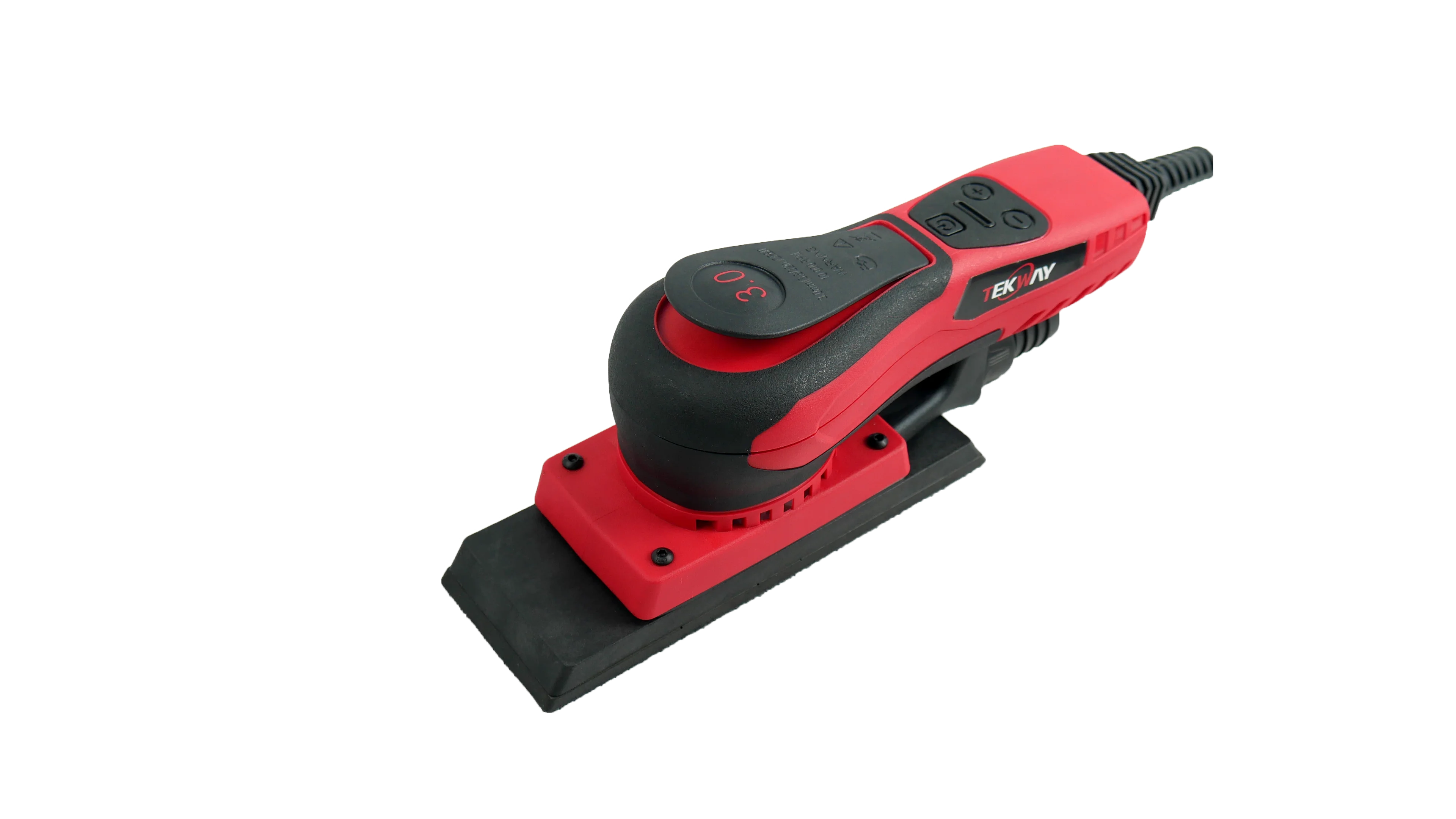 Electric Sander Supplier 70x198mm Tekway Power Square Sanding Machine Manufacturer Orbit 3mm Car care products