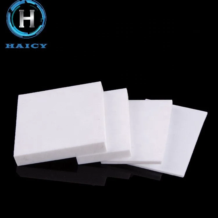 Smooth Clean PTFE Sheet PTFE manufacturer Tefloning plates 0.3mm to 300mm height custom size molded and Skived PTFE Sheet