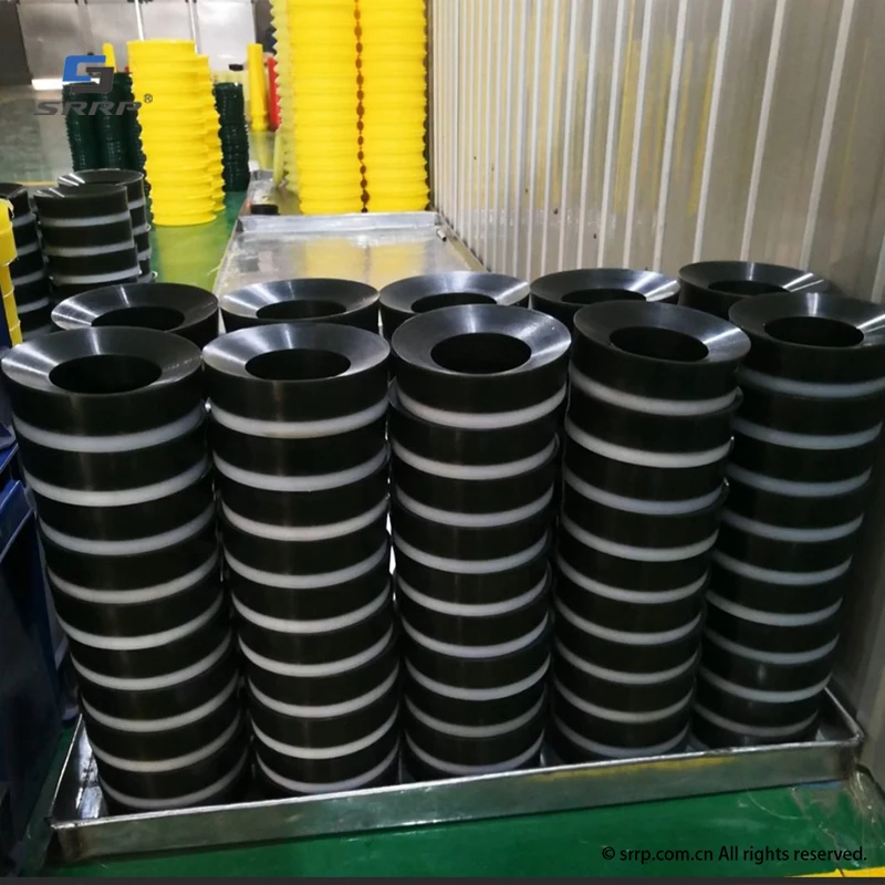 High Precision Wear-resistant Diameter 90/100/110/120/130/140/150/160/170/180 Oil well Drilling Rig Mud pump rubber piston