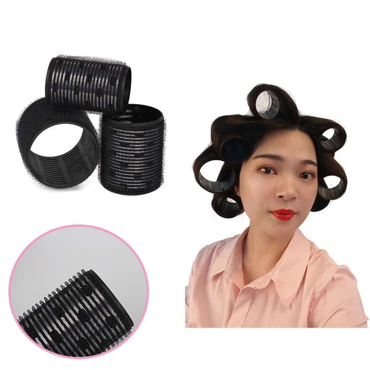  Fluffy hair roots jumbo growth roller best quality washable tension self grip
