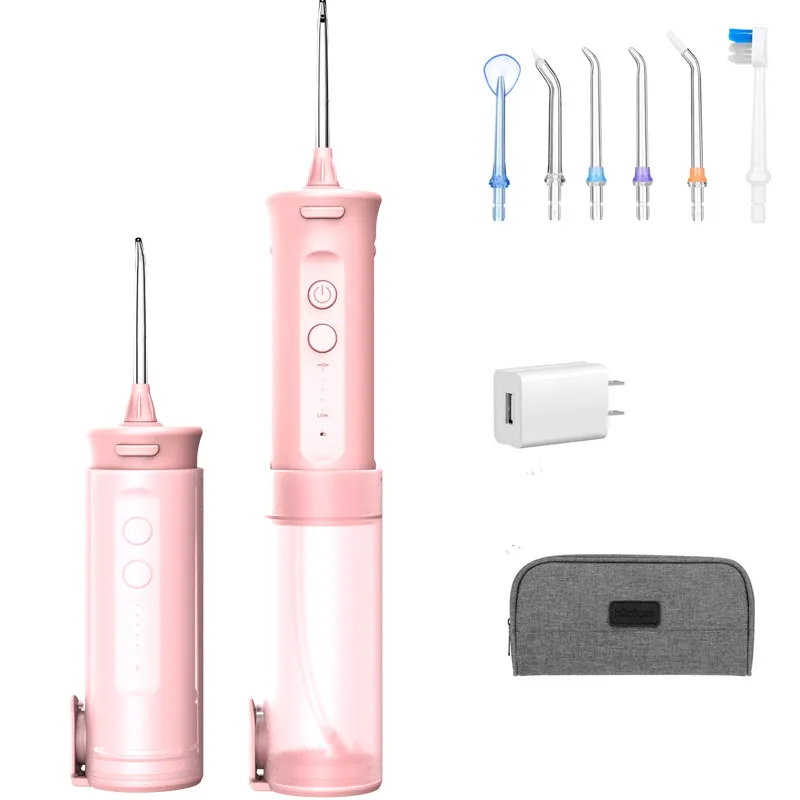 2021 New 5 Mode Dental Care Oral Irrigator Cordless Water Flosser with 200ml Water Tank  Factory Supply not an electric brush
